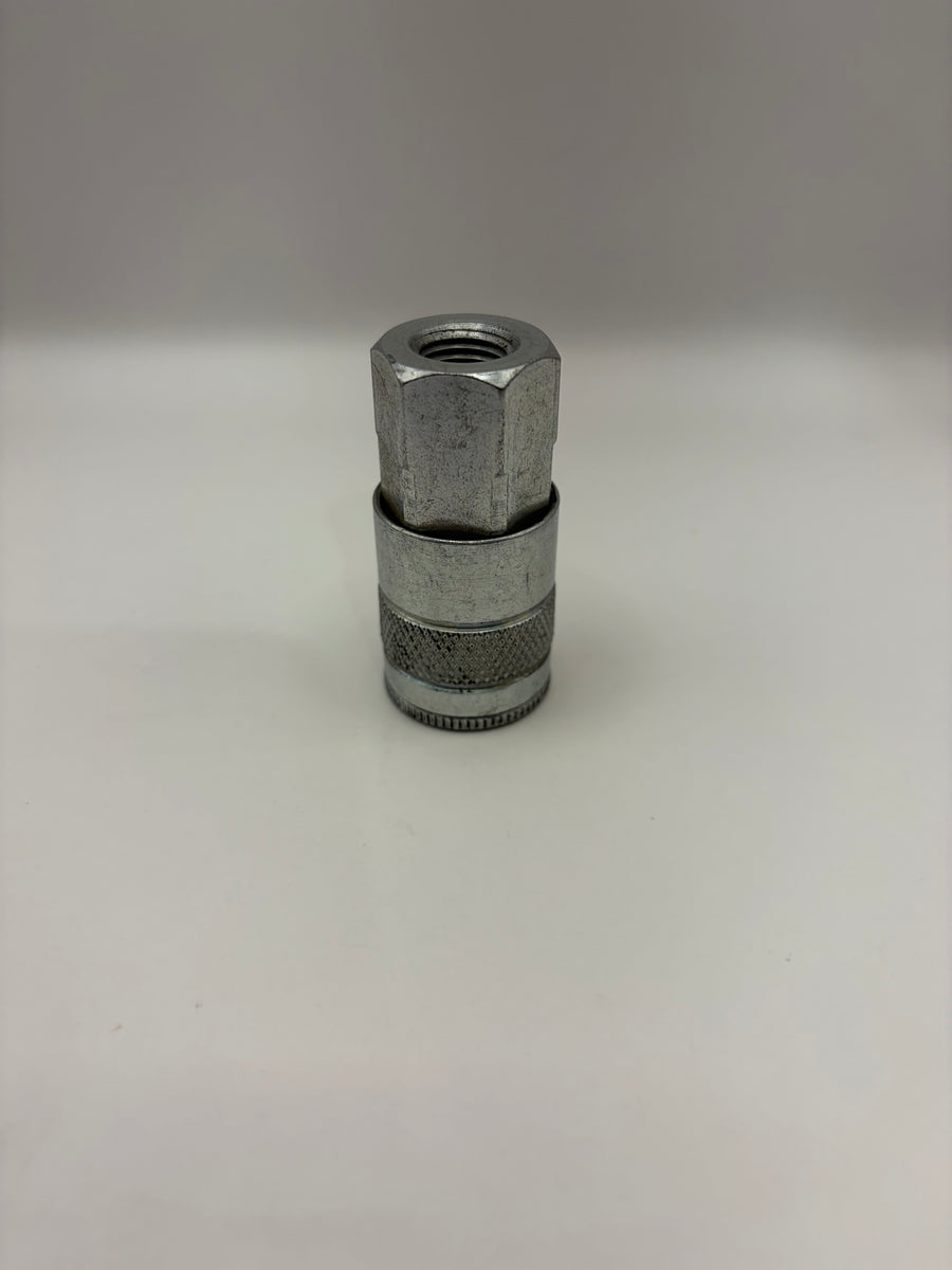 3/8" Body X 1/4" FPT, Fem. Coupler (#B100X6X4F)