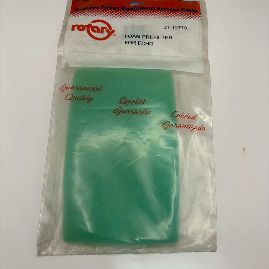Pre-filter, Echo A226000480/6-11/32" L X 4" W X 3/8" H (#12779-ECHO)