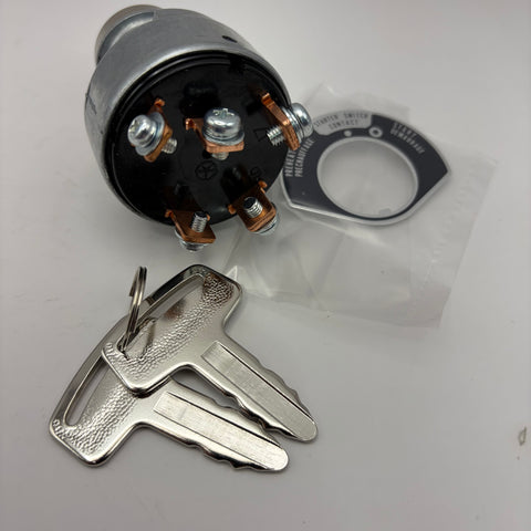 Ignition Switch Assy., Meco M44-D W – Kubota (#1E013-63590)