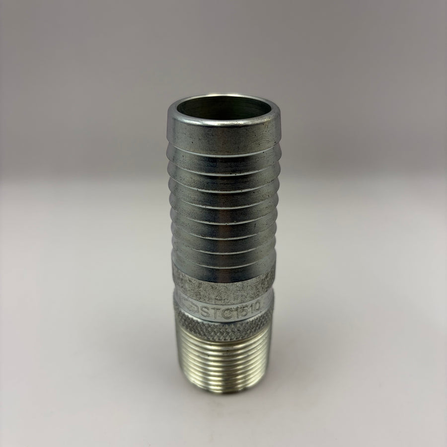 Barb Fitting, 1-1/4" Barb X 1" MPT (#STC1510)
