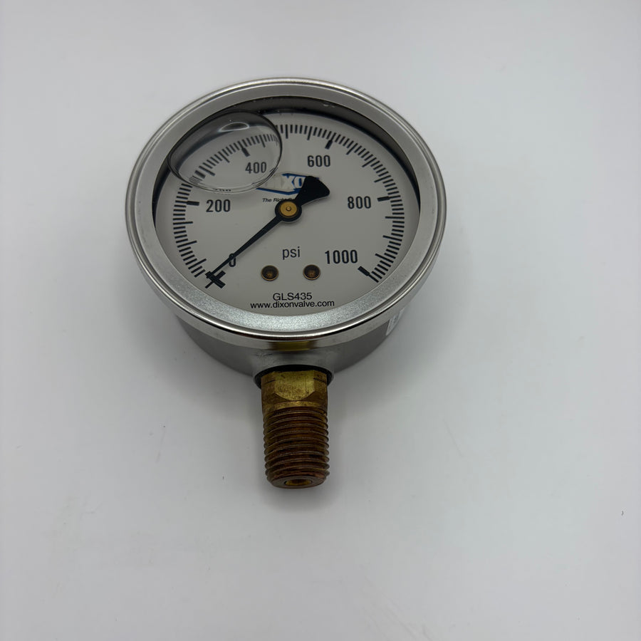 Liquid Filled Gauge, 0-1000 PSI (#GLS435)