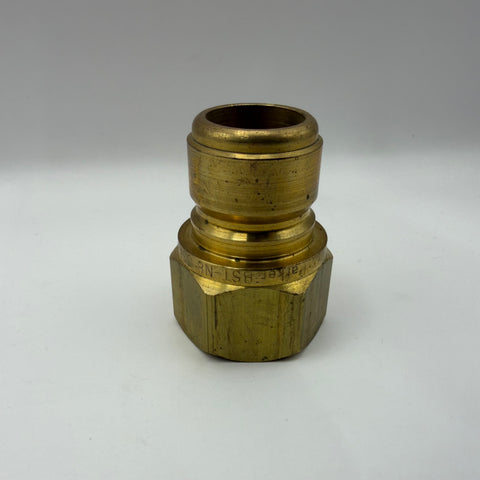 1" Male Coupler (brass) (#PS800X16X16FB)