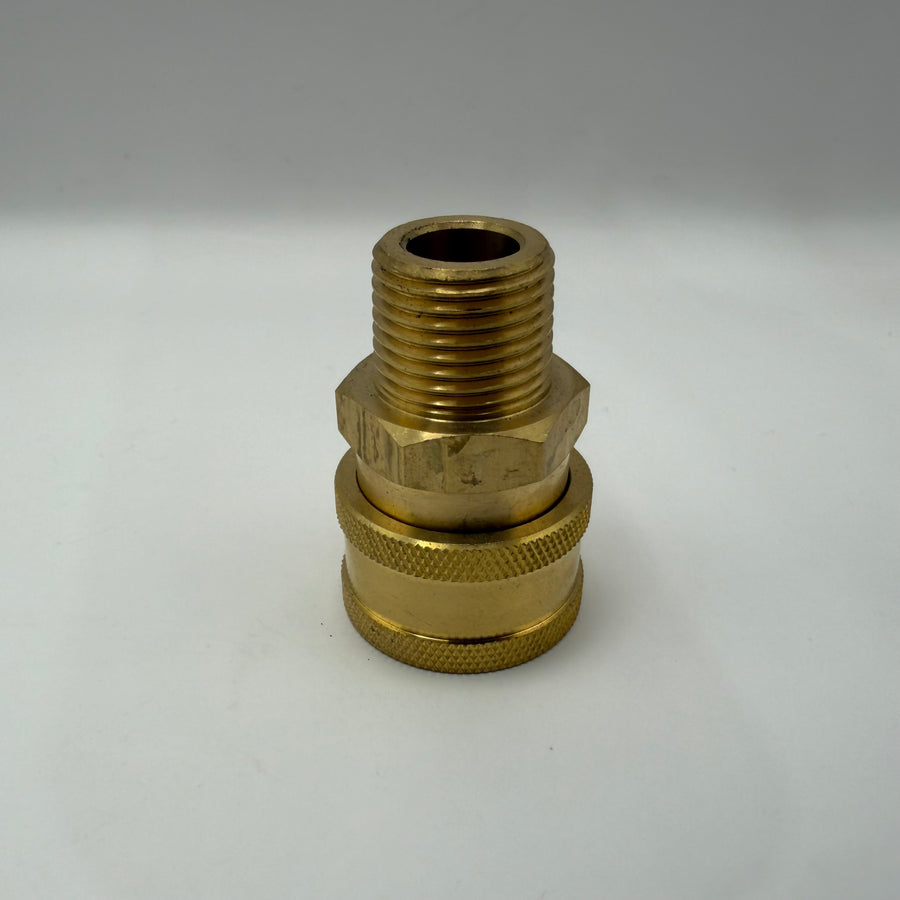 Fem. Coupler X MPT, 1/2" for Allum Barrel (#BSB800X8X8M)