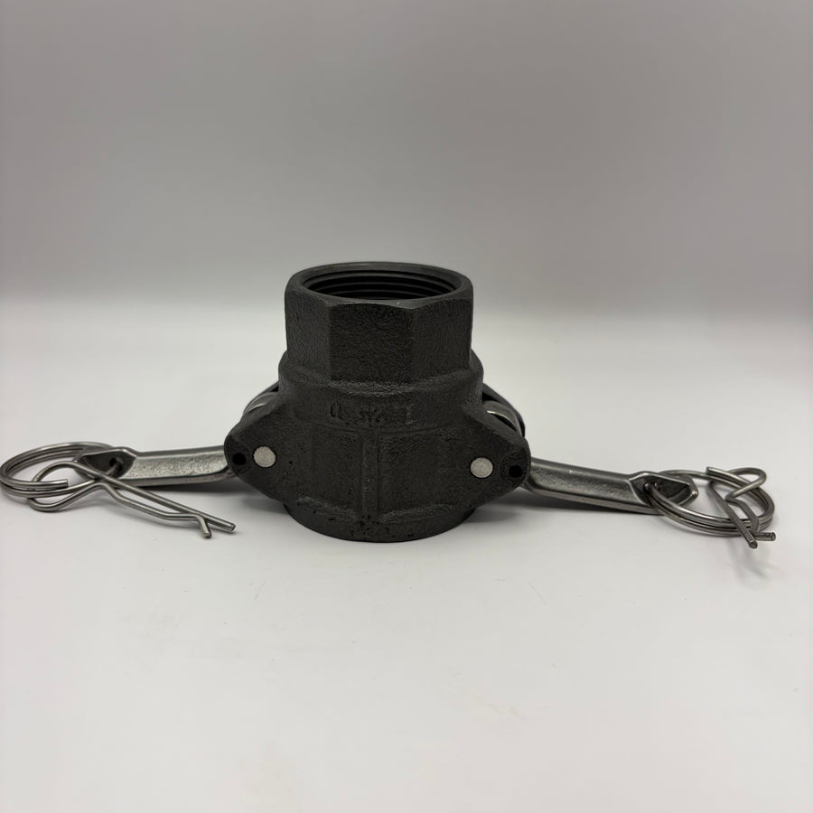1-1/4" Fem. Camlock, Steel (#12DS)
