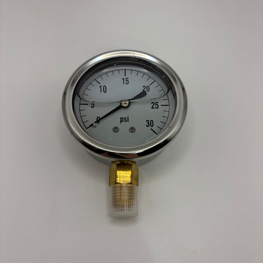 Liquid Filled Gauge, 0-30 PSI (#GLS405)