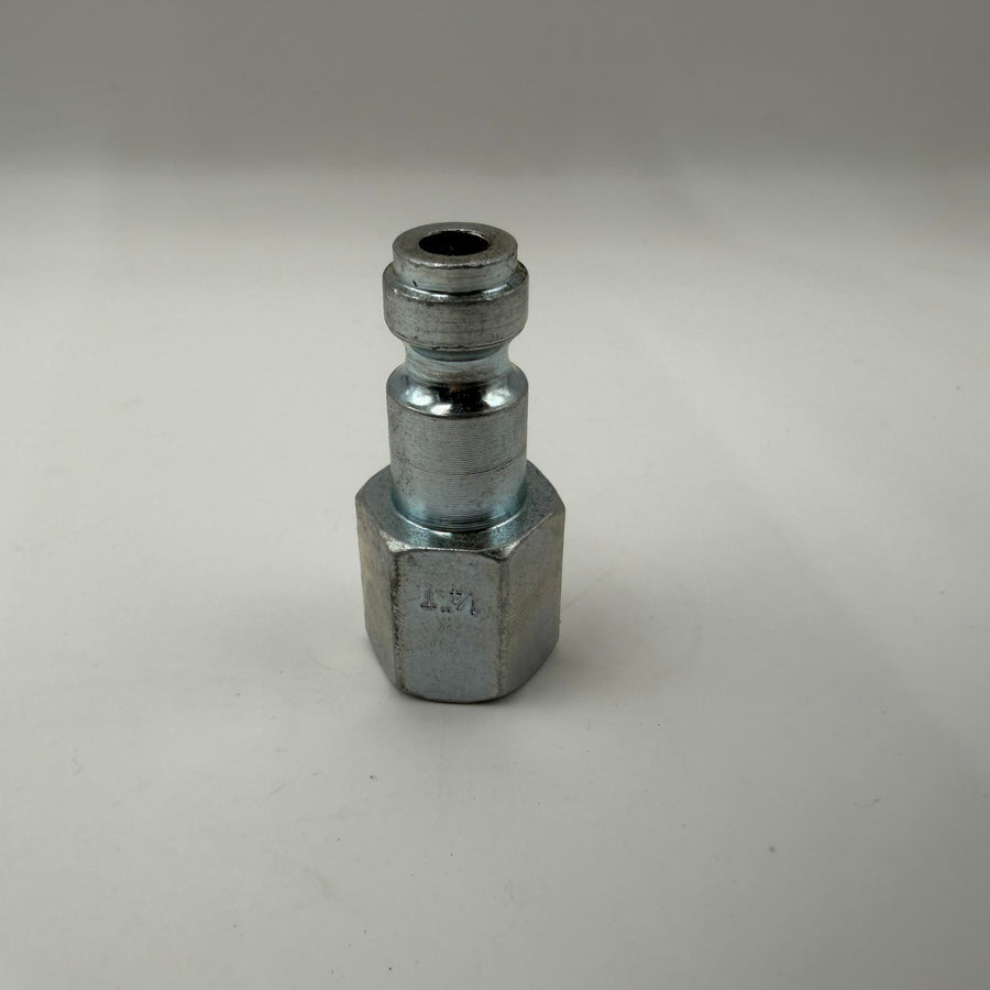 1/4" Body X 1/4" FPT, Male Coupler (#P100X4X4F)