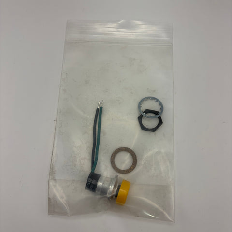 Switch, Yellow Push Button – Merit (#22220)