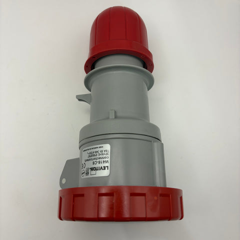 Connector, 4 Small & 1 Lg. Pin That Pins Slide Into (#008-W416-C6)