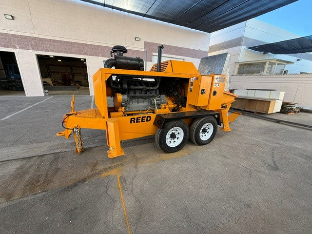Reed C70HPSC Concrete Pump — Used, Diesel