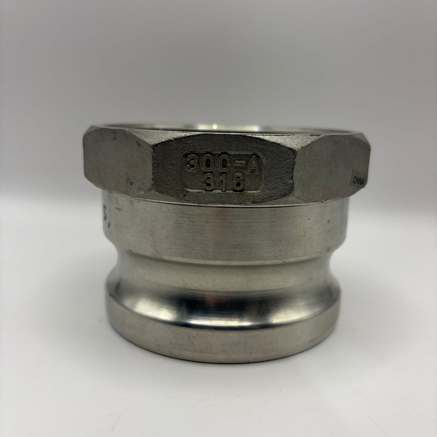 3" Male Camlock Stainless (#30ASS)