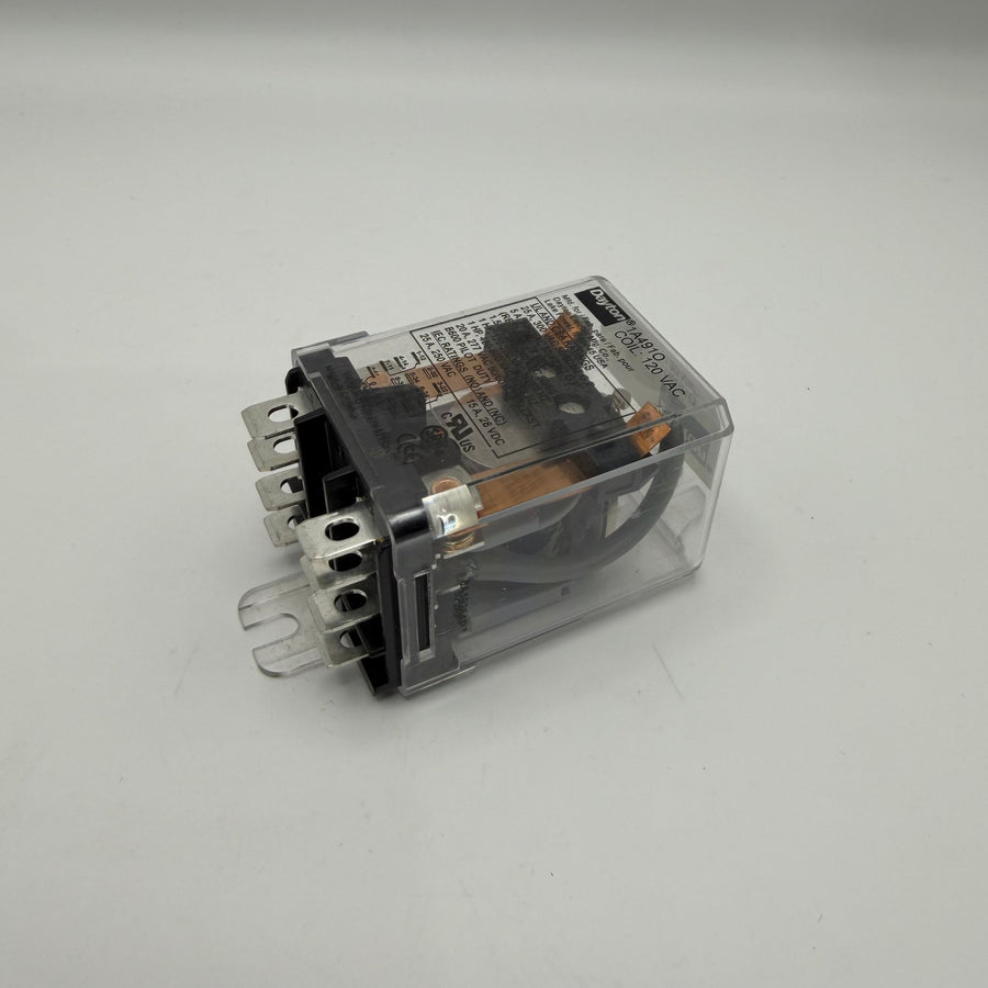 Power Relay, 120V / 25A, Side Flange, 8-Spade (#KUHP-11A51-120)