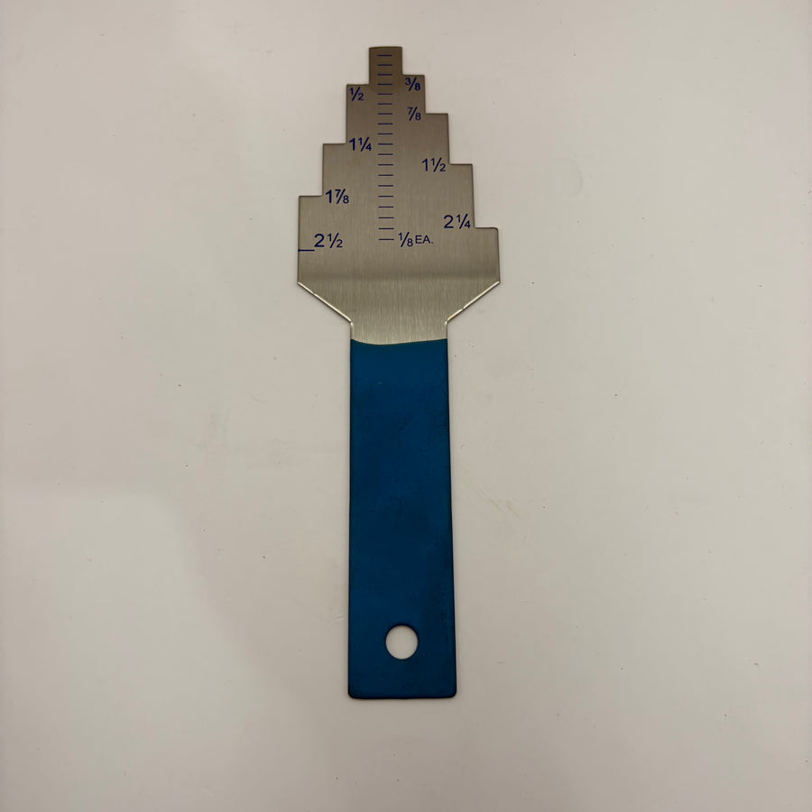 Spatula Gauge, Looks Like a Christmas Tree (#7209)
