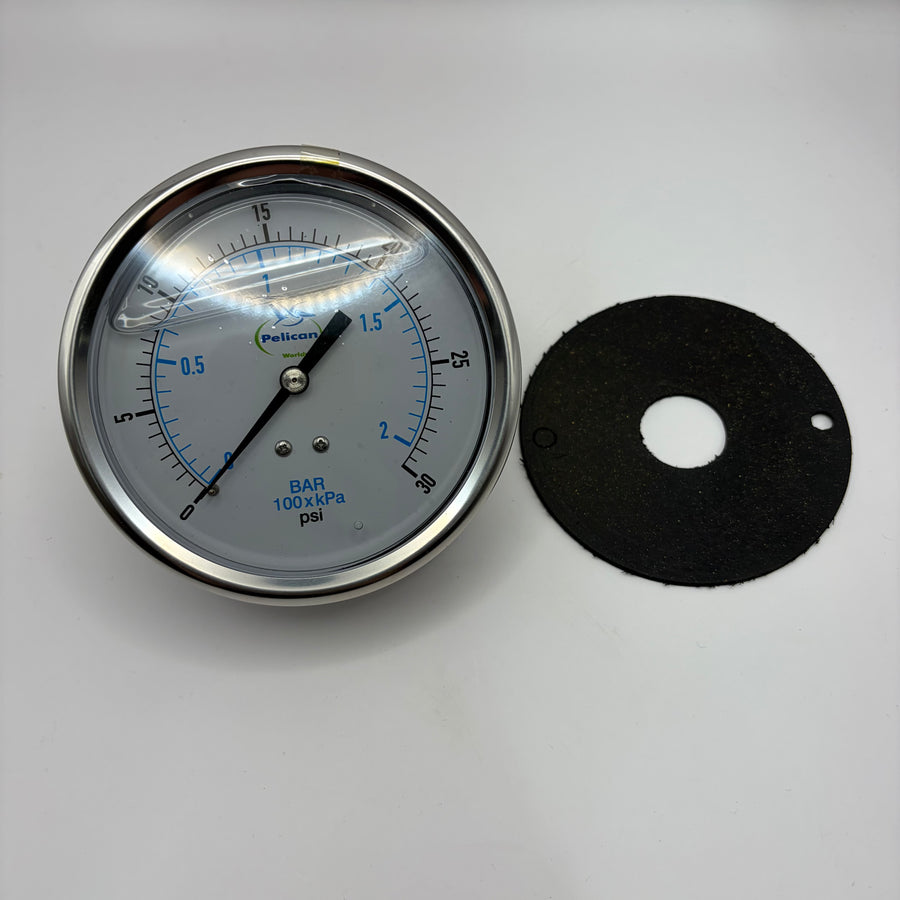 Gauge, Pressure (#G-P-4-30-SB-LF-RM-ST)