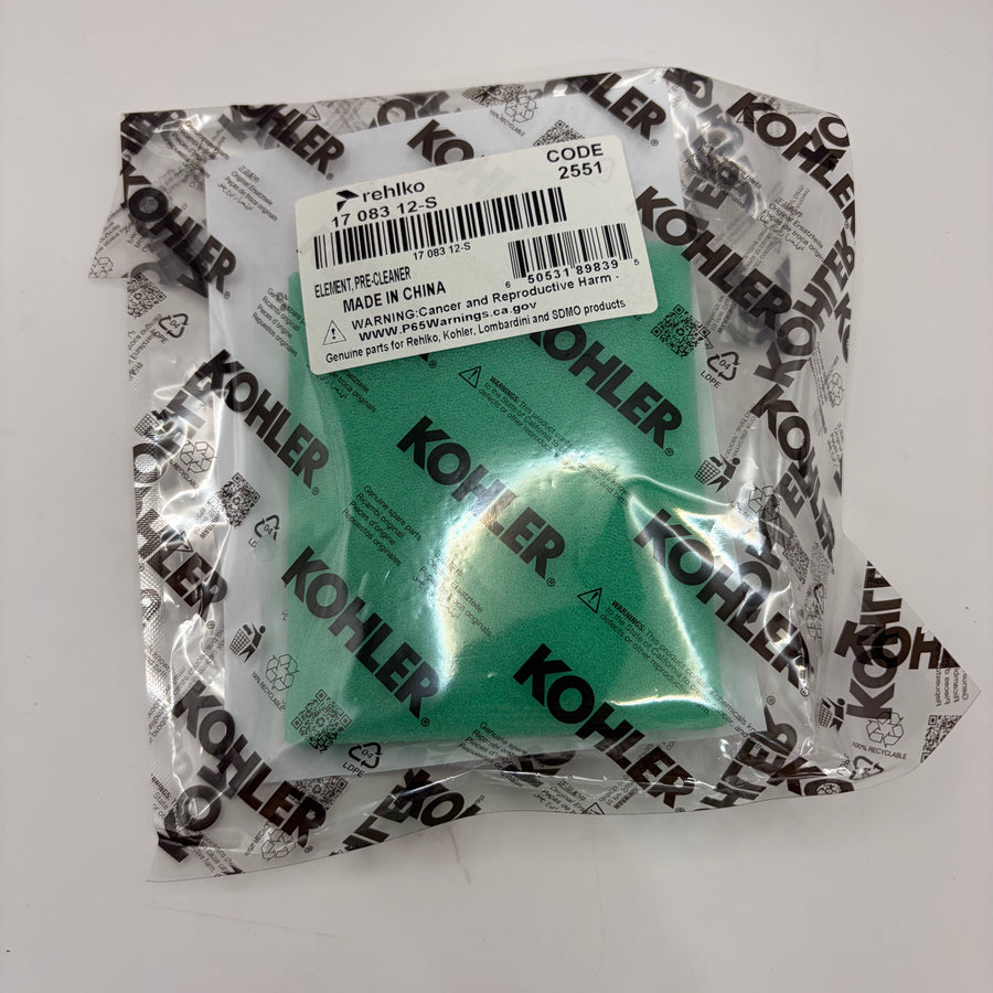 Pre-cleaner (fits Filter# 17-083-23-s), Kohler CH260/270 (#17-083-12-S)