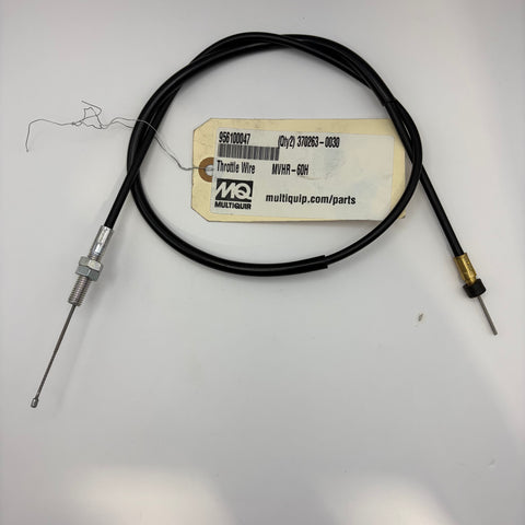 Throttle Cable – Multiquip (#956100047)