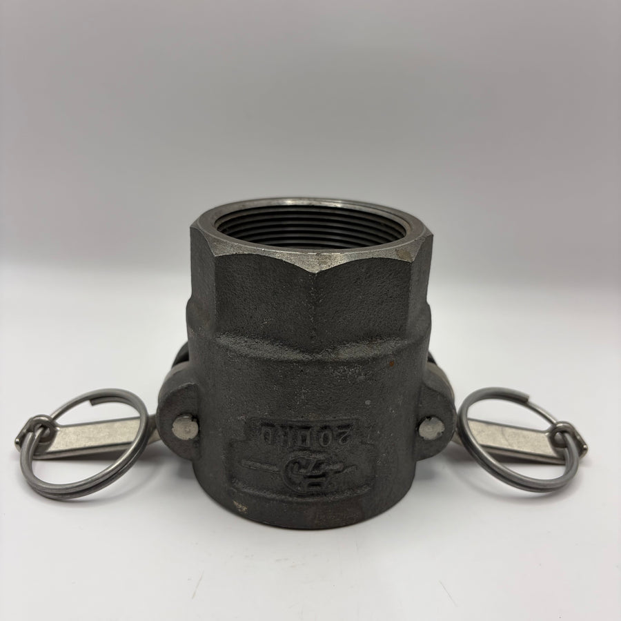 2" Fem. Camlock Ductile Blk. Heavy Duty (#20DHD)