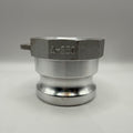 2-1/2" Male Camlock, Aluminum (#25AA)