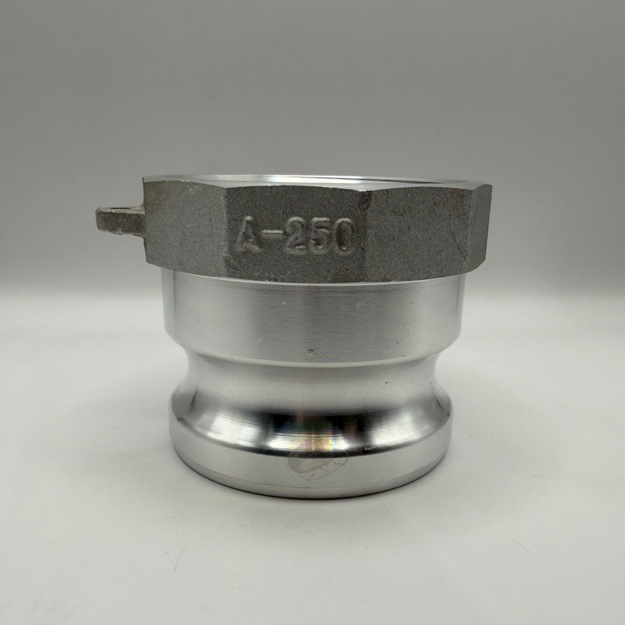 2-1/2" Male Camlock, Aluminum (#25AA)