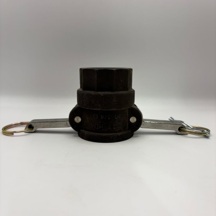 1-1/4" Female Camlock, Steel (#12D)