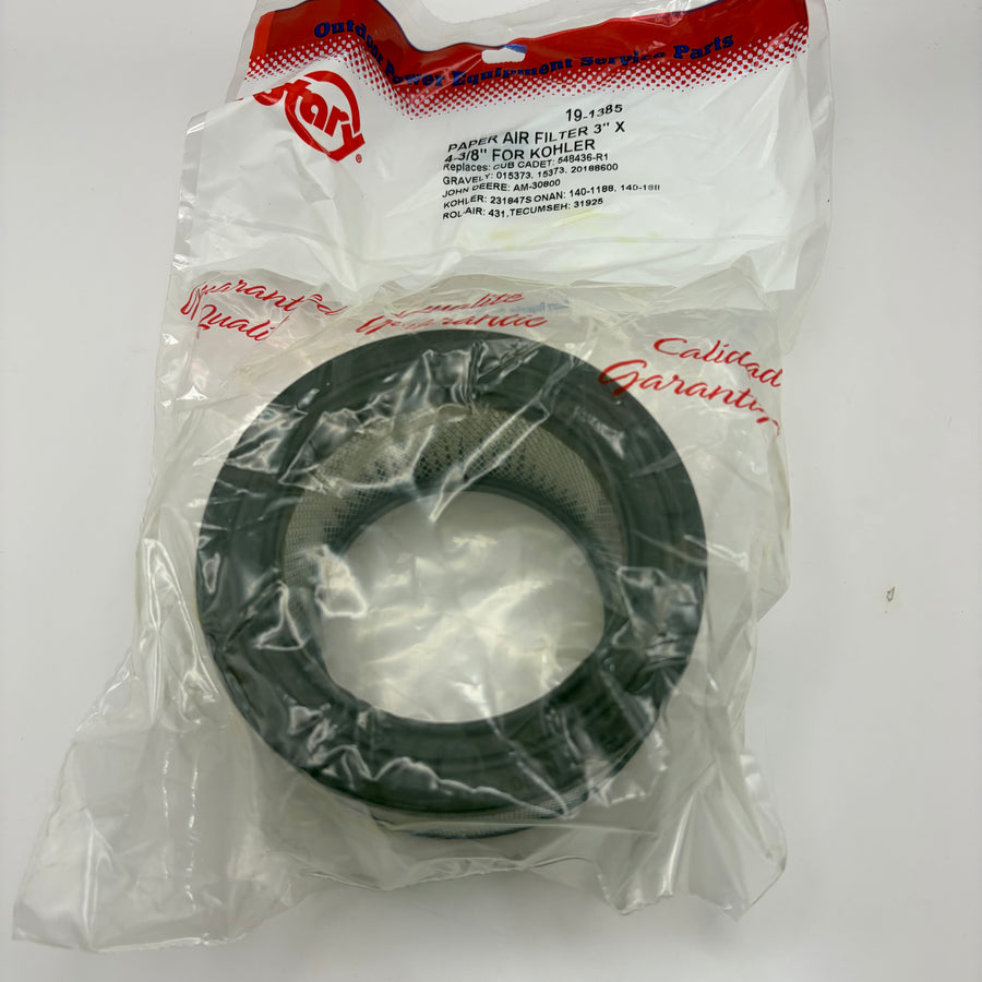 Air Filter, 3" ID X 4-3/8" OD X 2-1/4" Height – Rollair (#1385)