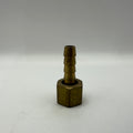 1/4" Brass F.m. Barb (#BS-4-4)