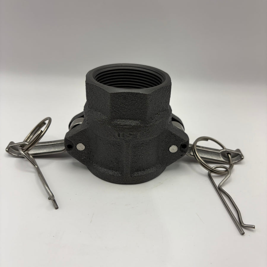 1-1/2" Female Camlock, Steel (#15DS)
