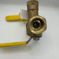 Dual "y" Ball Valve, 600 PSI Wog (#BBV100DWV)