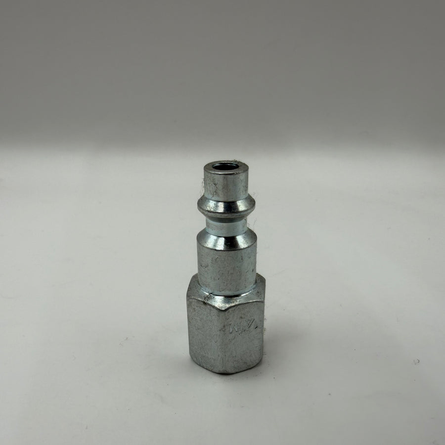 Male Plug, 1/4" FPT (industrial Style Long Shank) (#P400X4X4F)