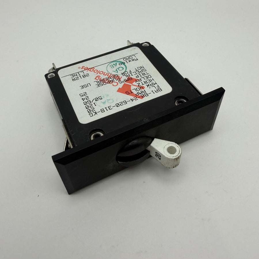 Circuit Breaker, 20A, UL489, Snap Fit – Multiquip (#34097)