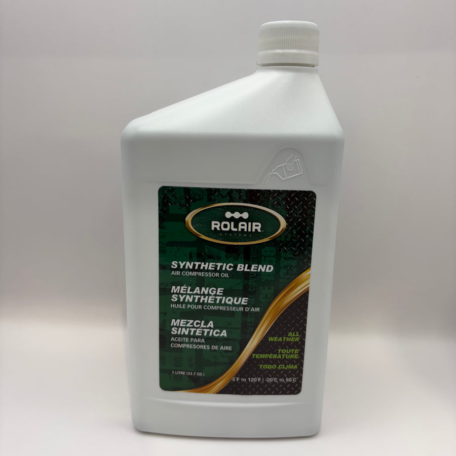 Pump Oil, Synthetic Blend Oil for Compressor (#OILBLNDSYNC)