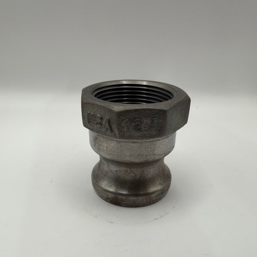 1-1/4" Male Camlock, Steel (#12A)