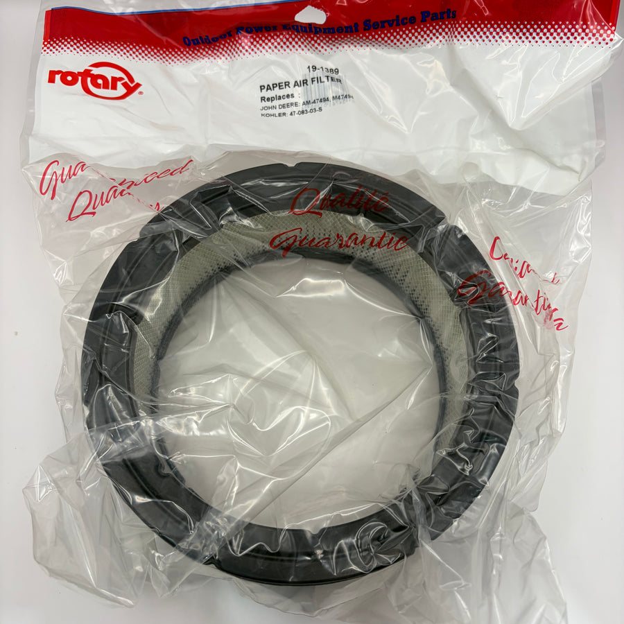 Air Filter, 5-1/2" ID X 7" OD X 2-1/2" Height – Kohler (#1389)