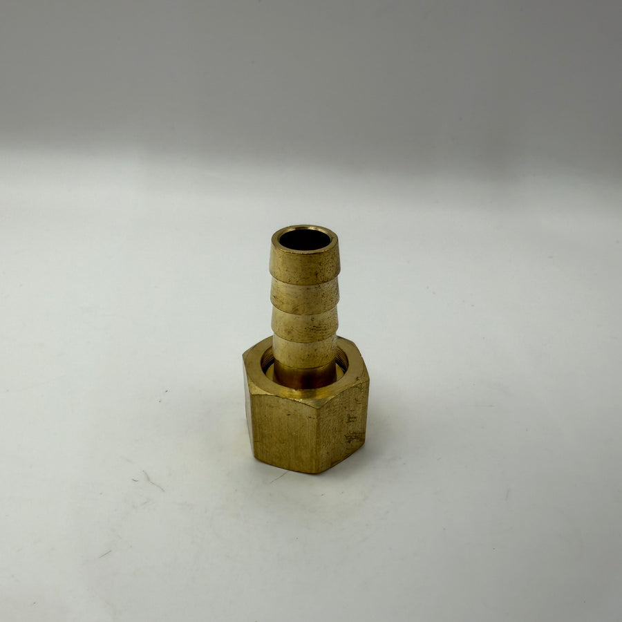 Ball End Swivel Hose Barb, 3/8" Barb X 3/8" Swivel FPT (#BS-6-6)