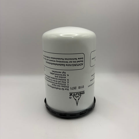Fuel Filter, Spin on – Deutz (#01182671)