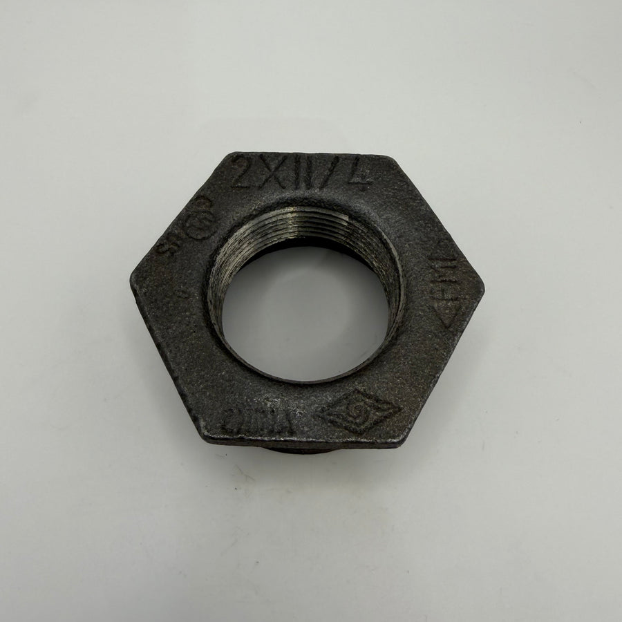 Hex Bushing, 1-1/4" X 2" (#45183)
