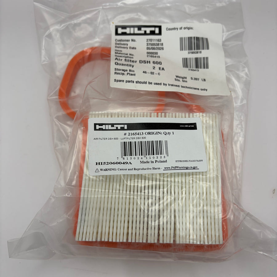 Air Filter – Hilti (#2165413)