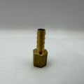 Nipple, 5/16"barbx 1/4" FPT (#32056)