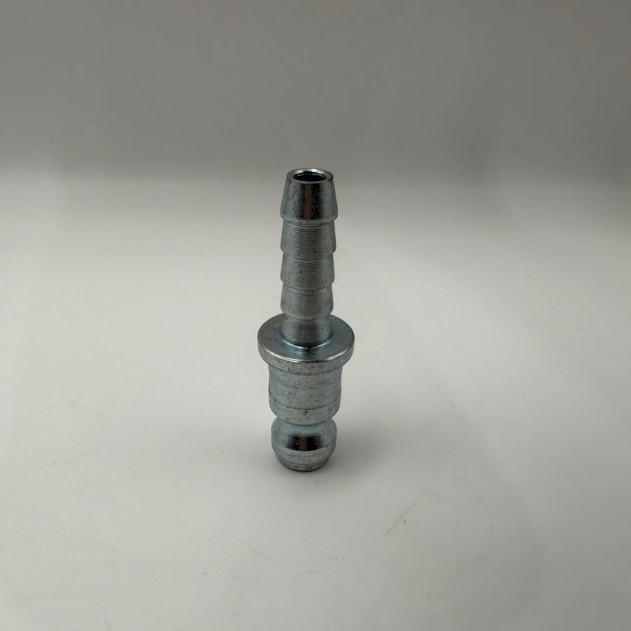 1/4" Body X 1/4" Barb, Male Coupler (#P100X4X4HB)