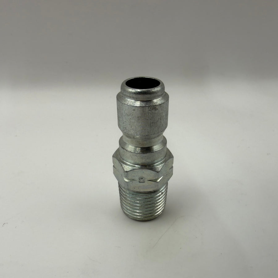 3/8" M. P. Washer Plug, Steel (#PS800X6X6M)