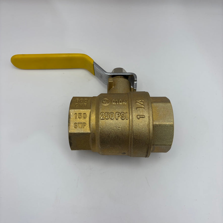 Ball Valve, 1-1/4" (#FBV125)