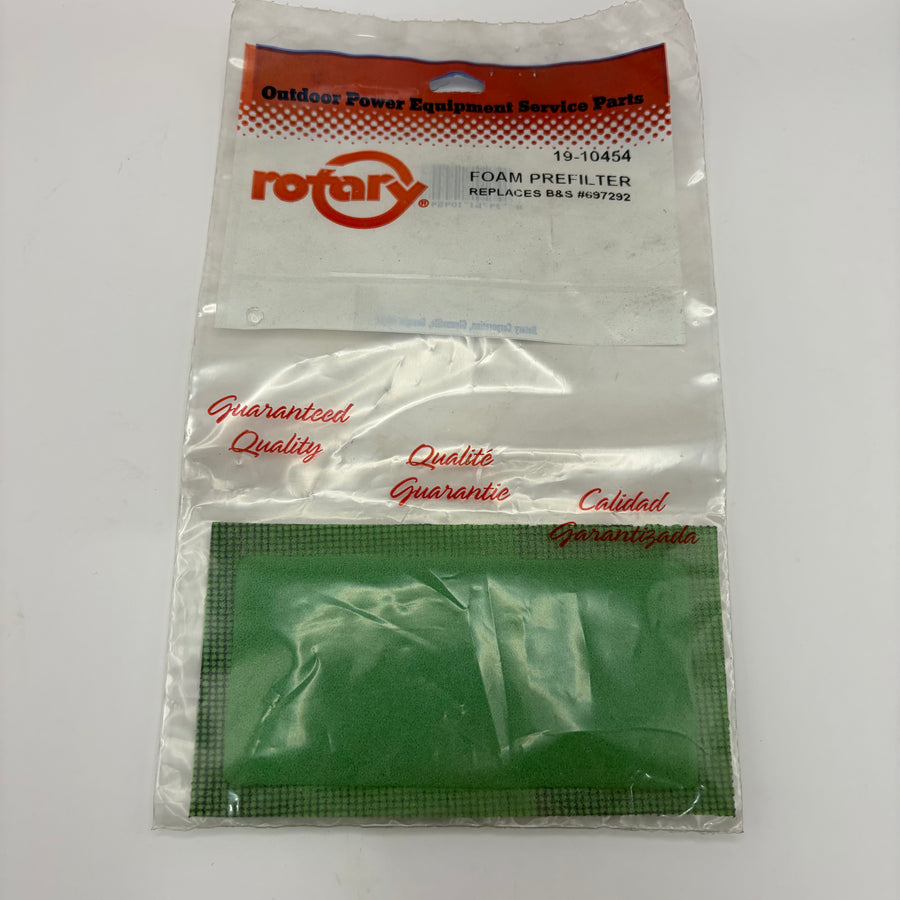 Pre-filter OEM# 697292 (for Filter# 10263) (#10454)