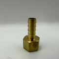 Solid Hose Barb, 3/8" Hose Barb X 3/8" FPT (#FS-6-6)