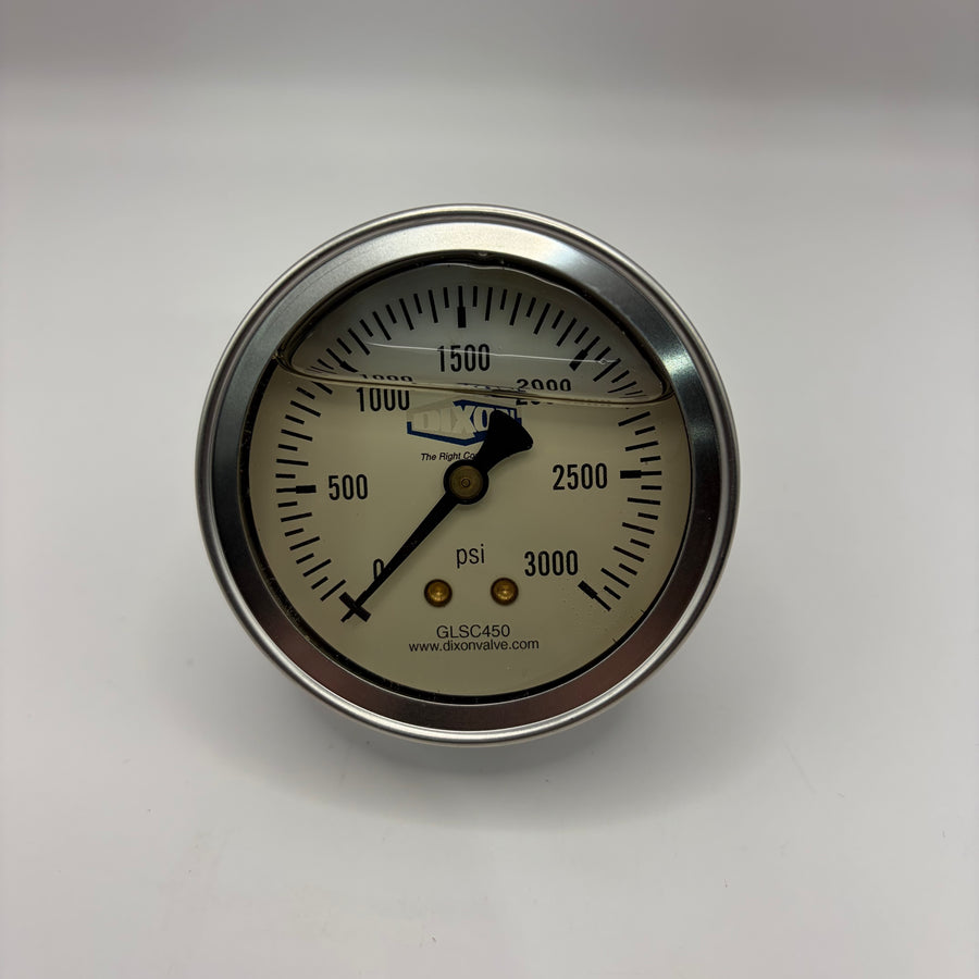 Liquid Filled Gauge, 0-3000 PSI (#GLSC450)