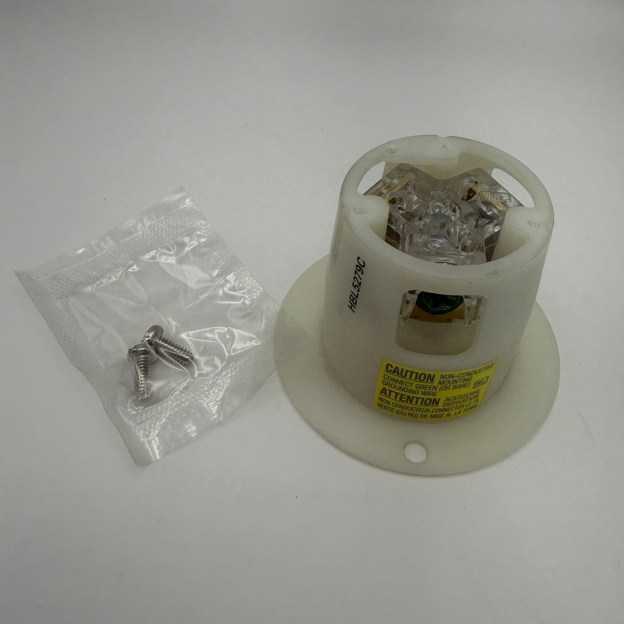Flanged Receptacle Plug (#HBL5279C)
