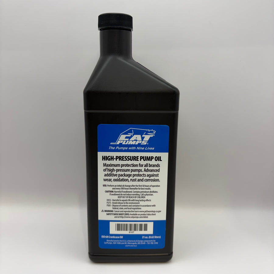 Cat Pump Oil, ISO 60/21 OZ. Bottle (#4019)