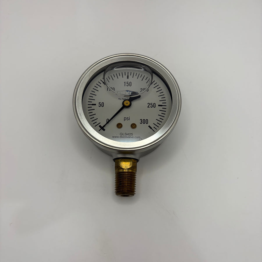 Liquid Filled Gauge, 0-300 PSI (#GLS425)