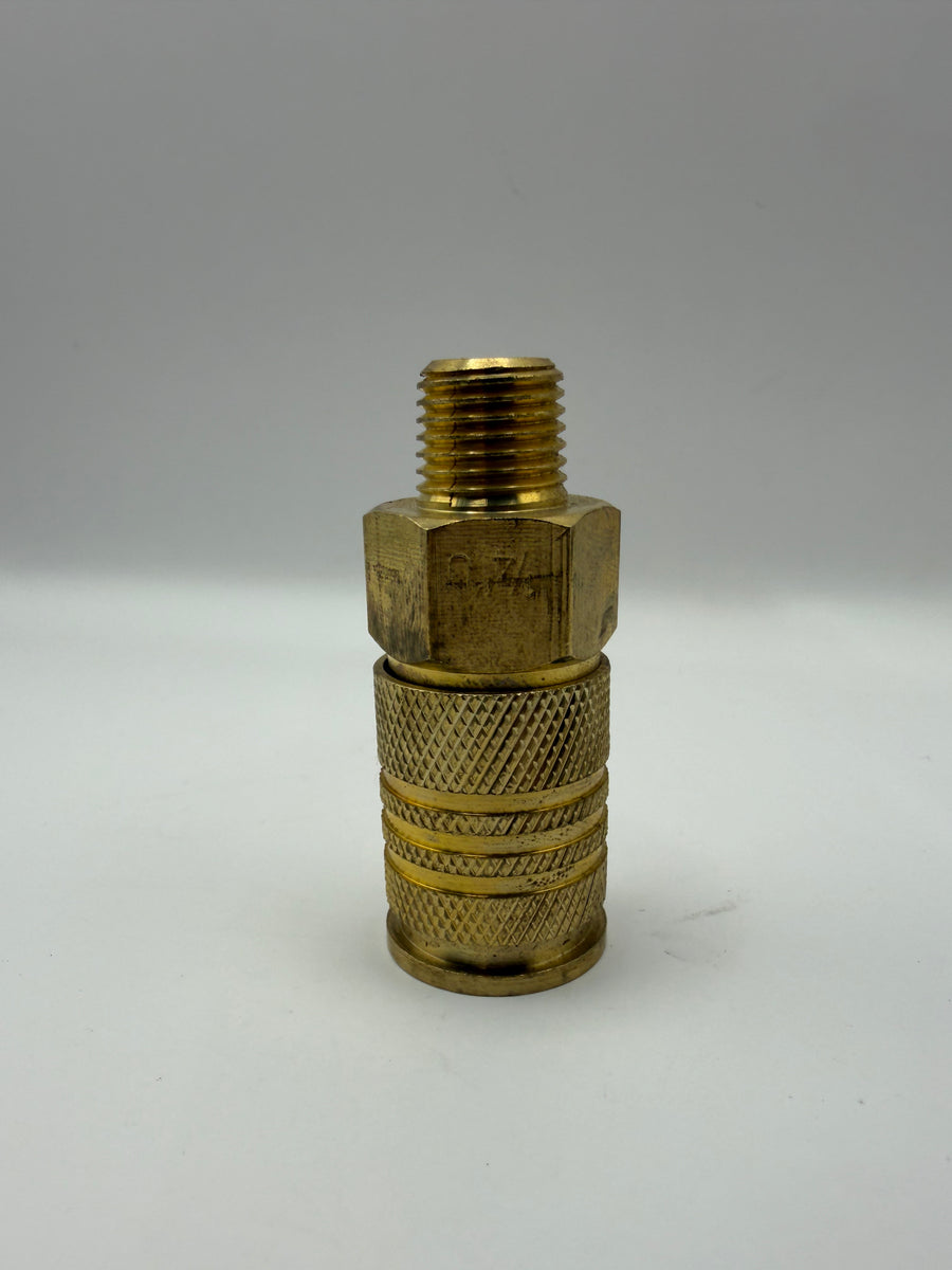 Female Coupler, 1/4" MPT (#UDC20-M)
