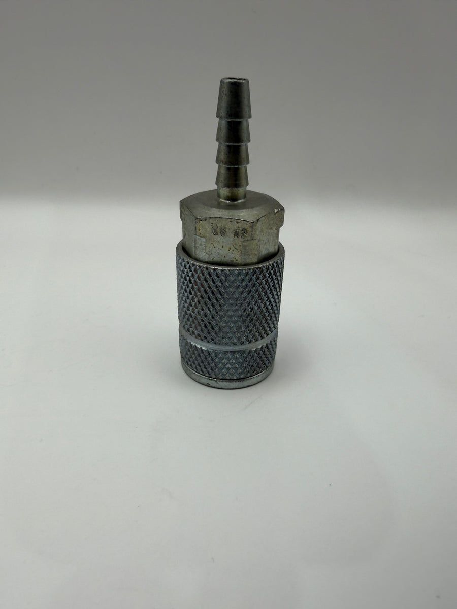 3/8" Body X 1/4" Barb, Fem. Coupler (#B100X6X4HB)