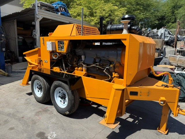 Reed C70 Concrete Pump — Used, Gas